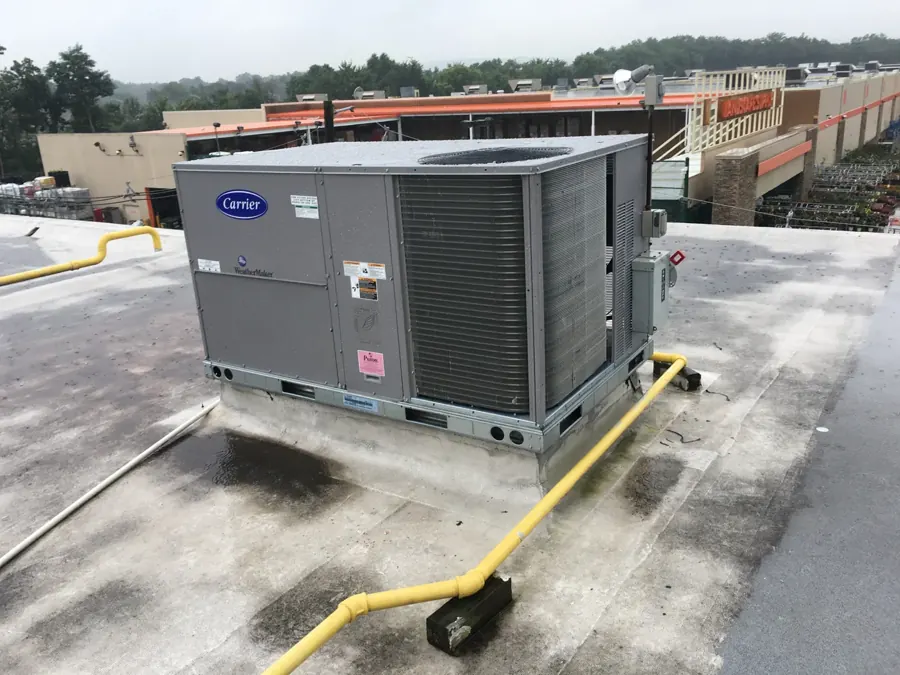 Carrier packaged rooftop HVAC unit